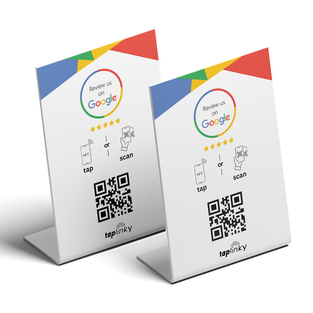 Smart Google Reviews Stand